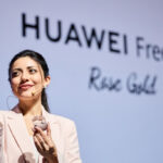 huawei freeclip rose gold