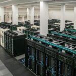 Interior del superordenador MareNostrum 5 en el Barcelona Supercomputing Center