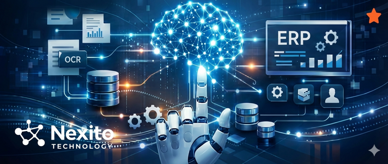 Imagen que representa la automatización empresarial con IA y OCR