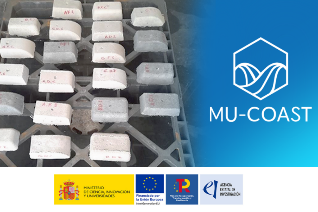 Muestras de hormigón autocompactante del proyecto MU-COAST