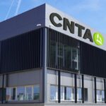 Fachada del nuevo edificio del CNTA en San Adrián
